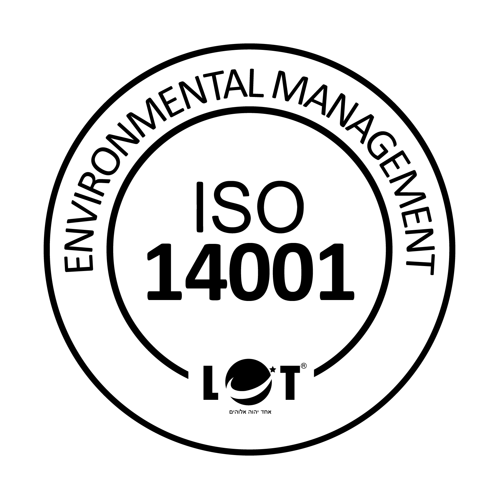 ISO 14001 certification seal
