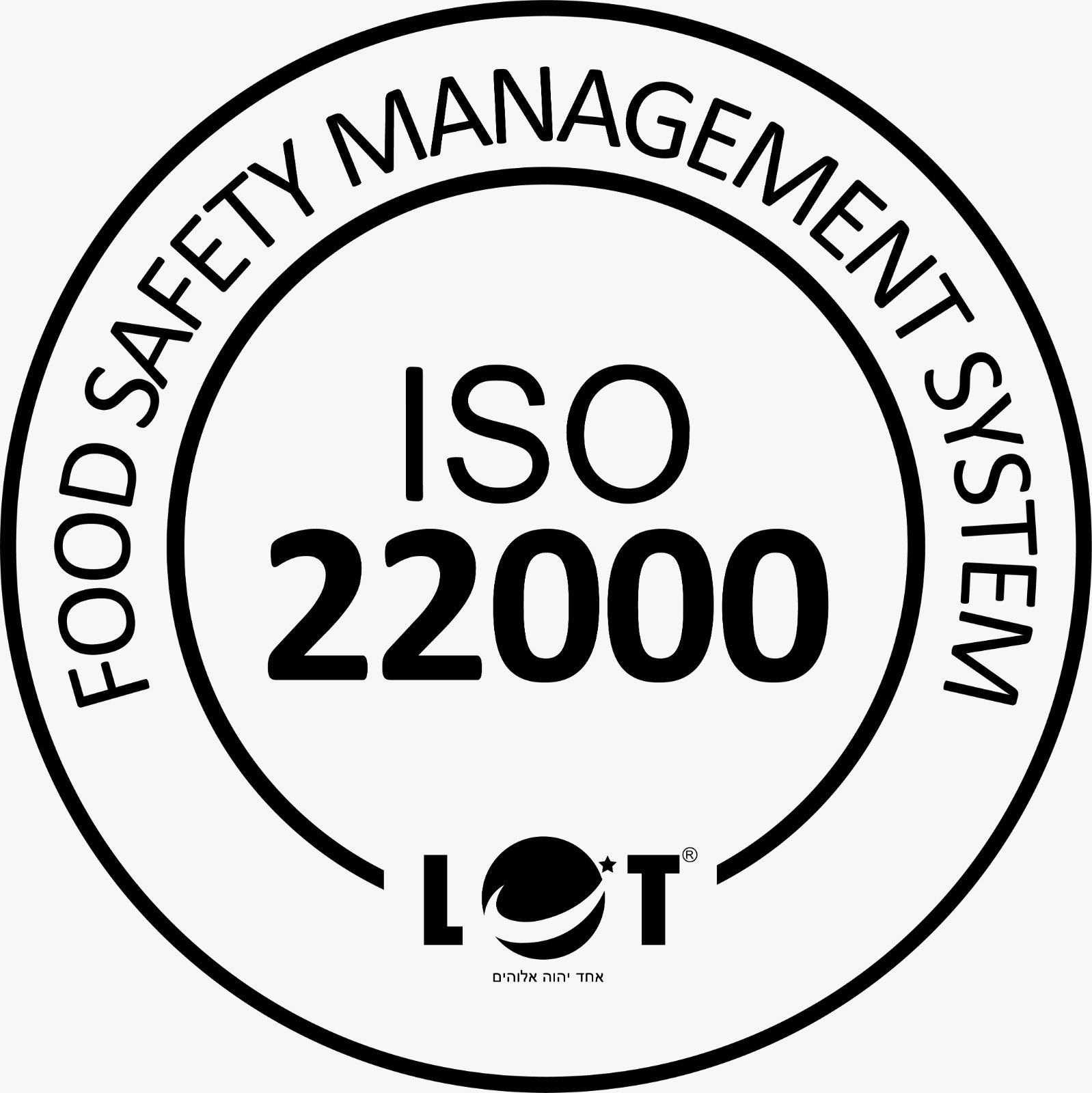 ISO 22000 certification seal