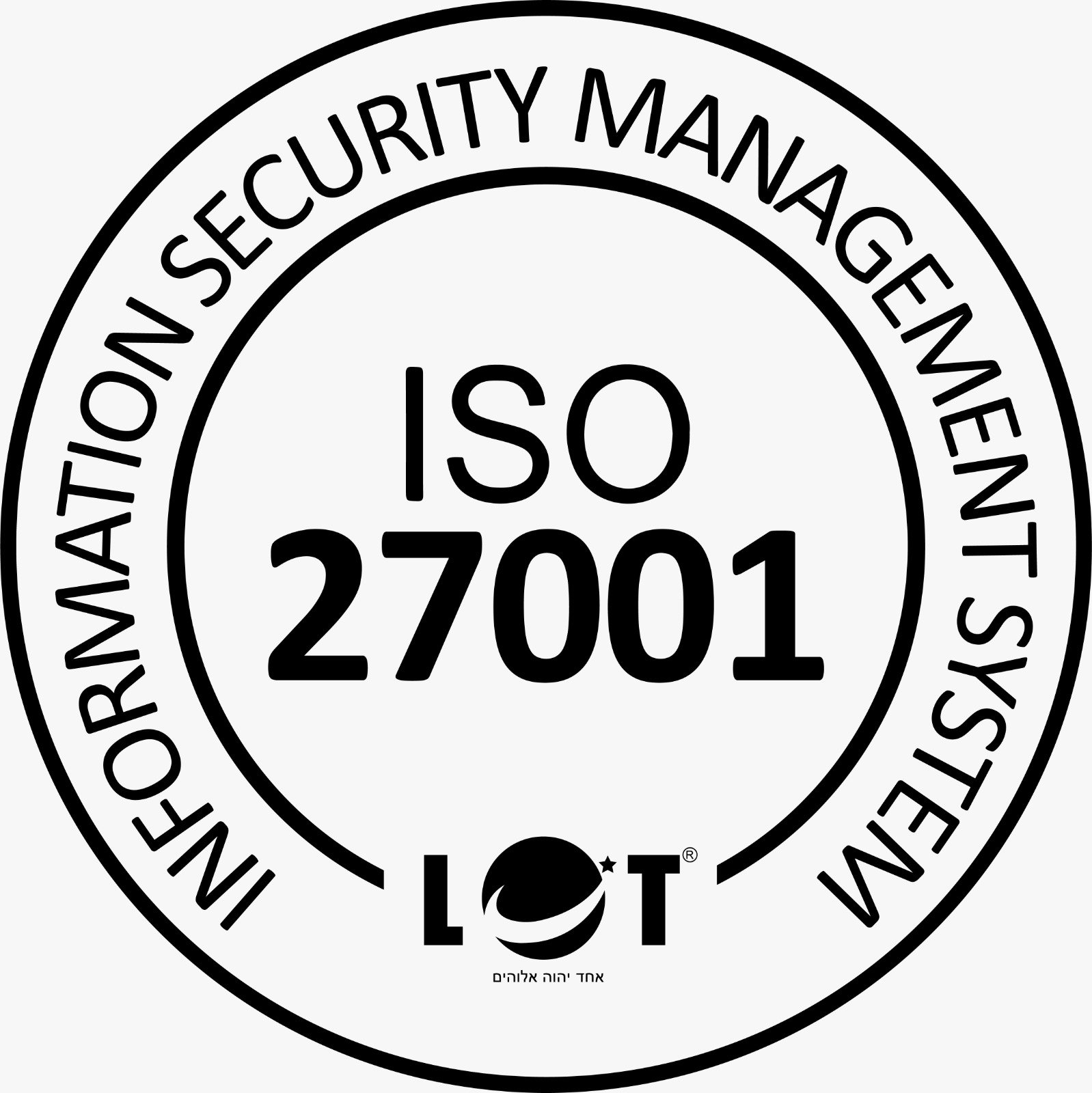ISO/IEC 27001 certification seal