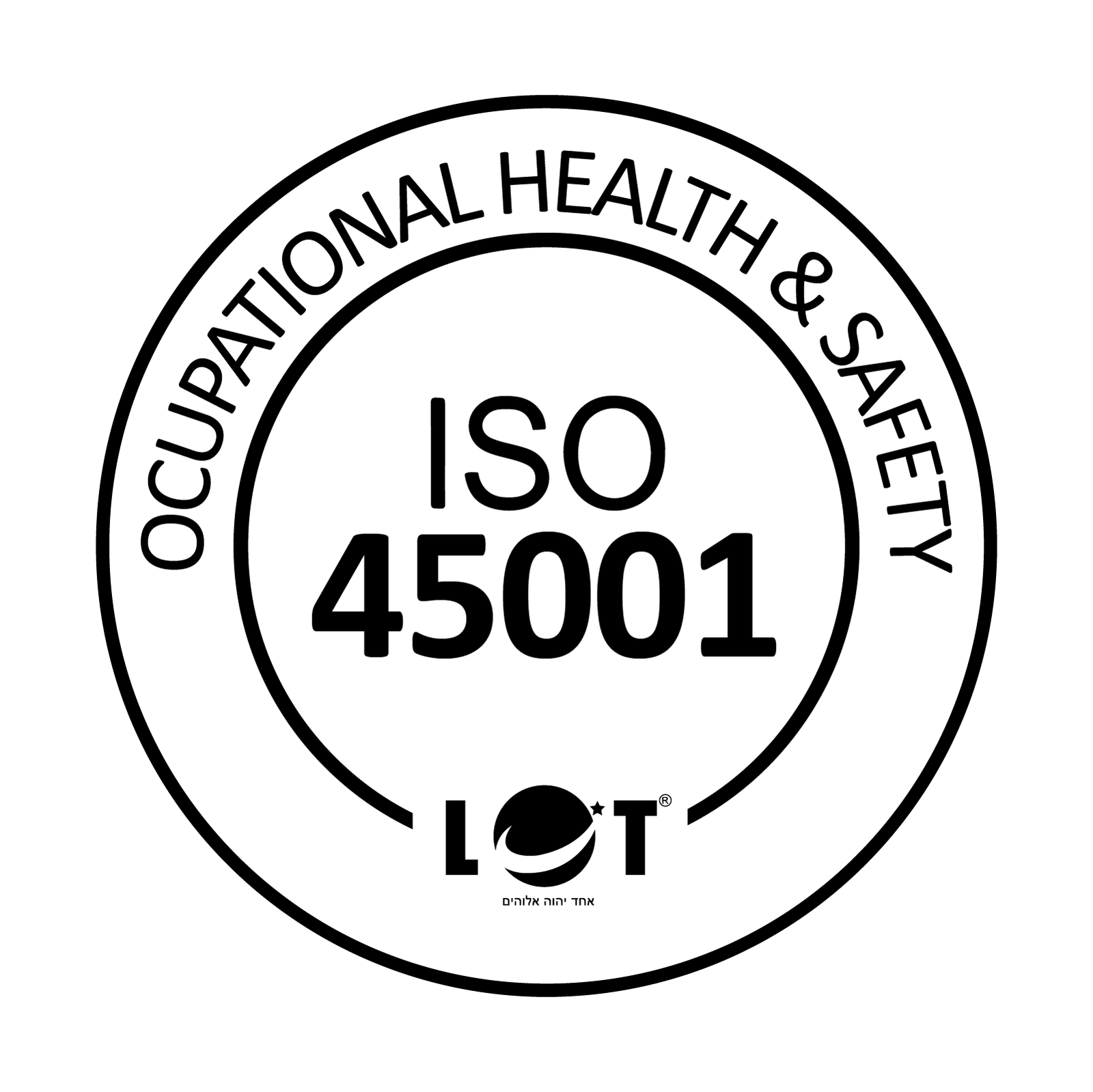 ISO 45001 certification seal